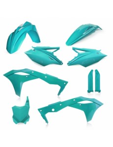 KIT PLÁSTICOS COMPLETO ACERBIS KAWASAKI KX-F 250 2018 - 2019 - VERDE AQUA